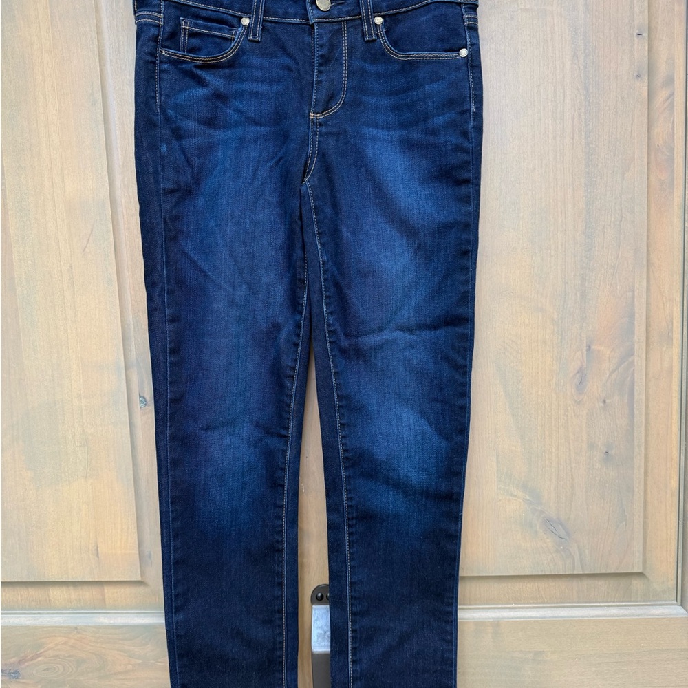 Paige Dark Blue Women's Skinny Jeans